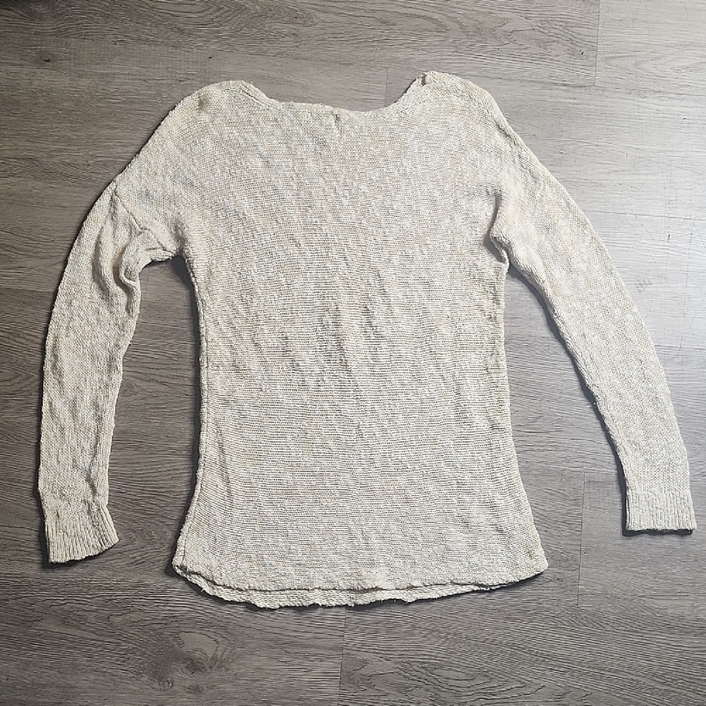 GAP Beige Knit Pullover - Picture 6 of 7